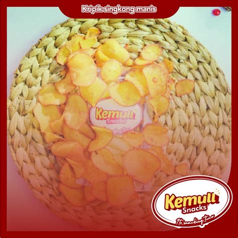 Jual Kemull Kripik Snack Singkong Rasa Manis Seperti Cap Lumba Lumba