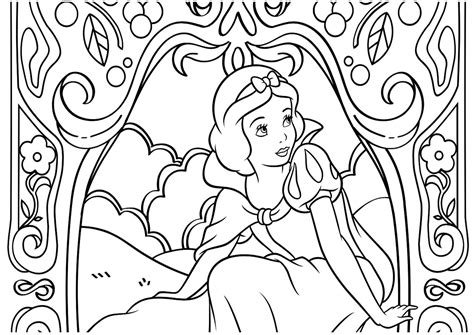 Prenses Boyama Sayfası Sketch Coloring Page