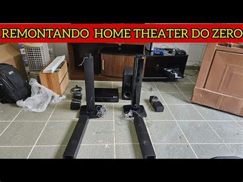 REMONTANDO HOME THEATER LG LHB645N NO RECANTO NOVO Teste De Som