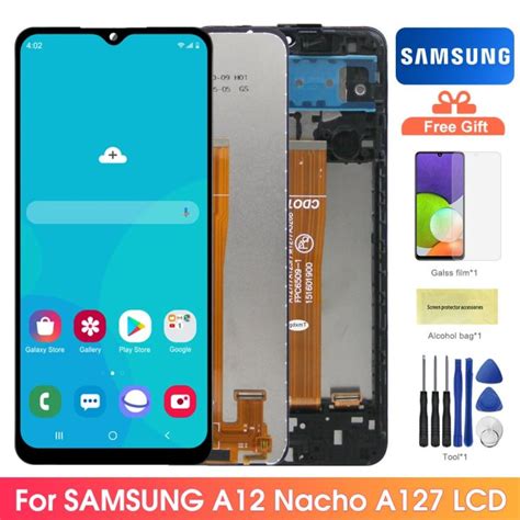 Original LCD For Samsung Galaxy A12 Nacho A127 A127F LCD Display Touch