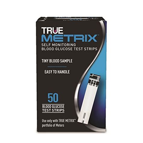 Leader True Metrix Self Monitoring Blood Glucose Test Strips Count