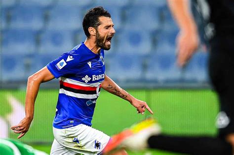 Serie A Sampdoria Spezia 2 1 Candreva Trascina I Blucerchiati