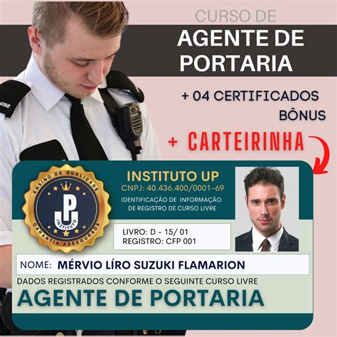 Agente De Portaria Curso Avan Ado Uzian Pinto Machado Hotmart