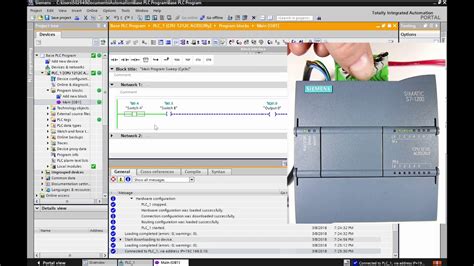 Siemens TIA Portal Tutorial AND OR Program YouTube