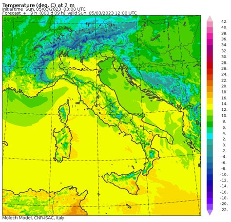 Meteo Le Temperature Massime Di Oggi 20C A Siracusa