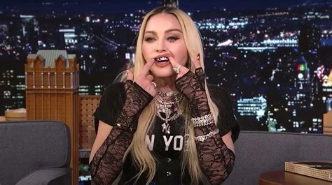 Madonna Responds To Critics Of Her Beloved Mouth Jewelry