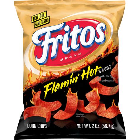 Fritos Flamin Hot Flavored Corn Chips Smartlabel™