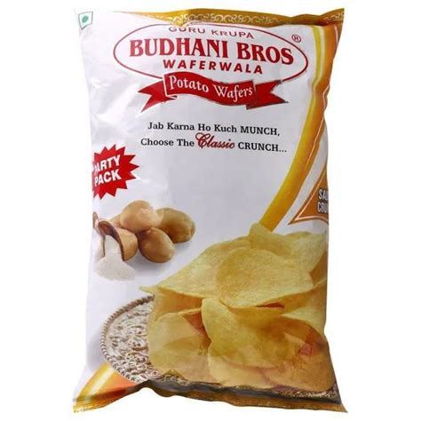 Budhani Bros Salted Crunch Potato Wafers G Jiomart