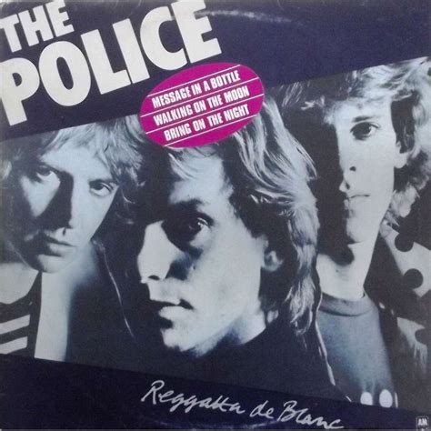 Reggatta De Blanc By The Police Lp With Vinyl Ref