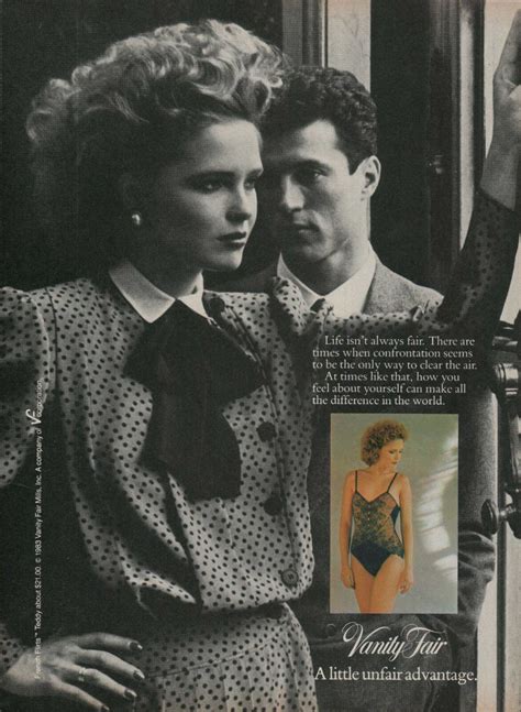 VANITY FAIR Lingerie Magazine Print Ad Advert Bra Hosiery Underwear VTG Pg EBay