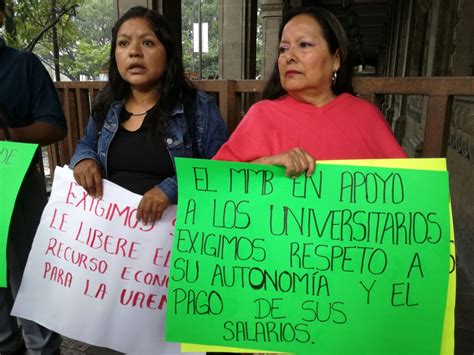 Sale Movimiento Magisterial De Bases En Apoyo A La Universidad Del