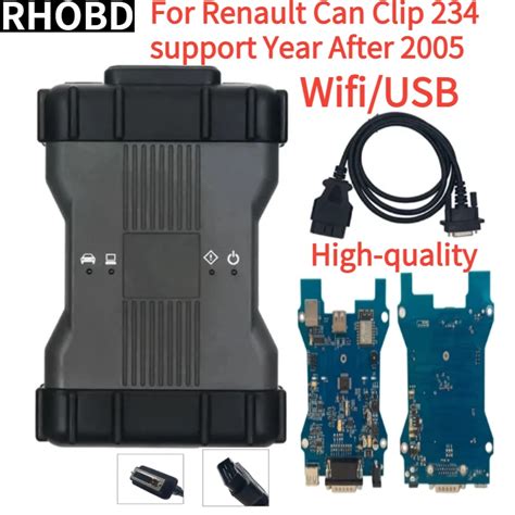 NEW Wifi USB V234 For Renault VCI Scanner OBD2 Automatic Interface Can