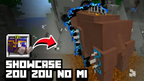 SHOWCASE Da ZOU ZOU NO MI Na Piece Fruits Addon Minecraft Bedrock 1