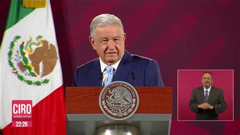 “méxico Es Más Seguro Que Eu” López Obrador Imagen Televisión