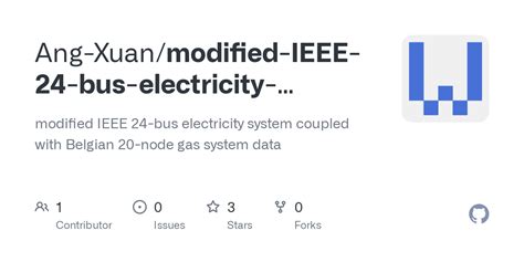 Github Ang Xuanmodified Ieee 24 Bus Electricity System Coupled With