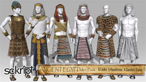 Ancient Egyptian Men Clothing