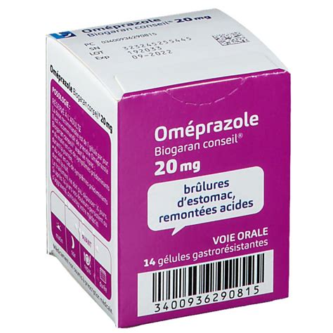 Omeprazole Biogaran Conseil Mg Pc S Redcare Pharmacie