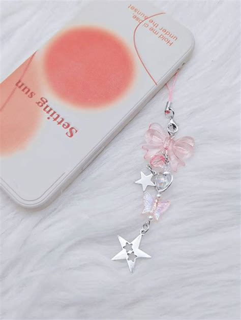 Pc Star Bow Decor Phone Lanyard Shein Usa