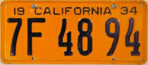 Printable Temporary License Plate California