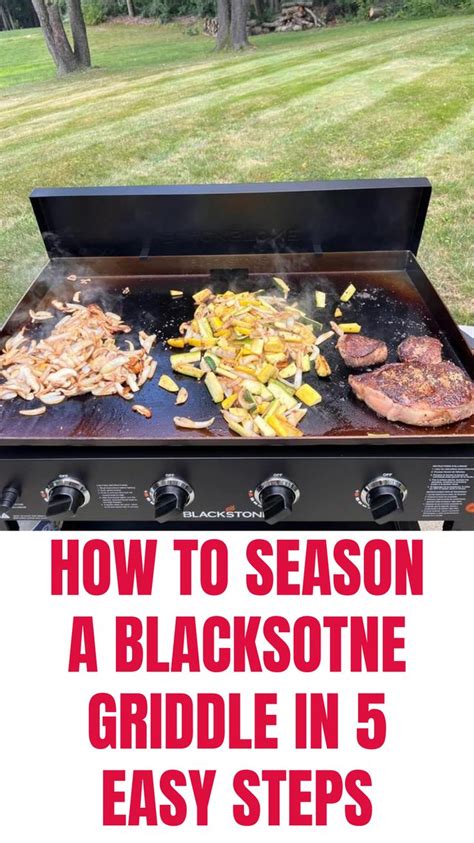 How To Sesaon Your Blackstone Griddle A Beginners Guide In 2024 Blackstone Griddle