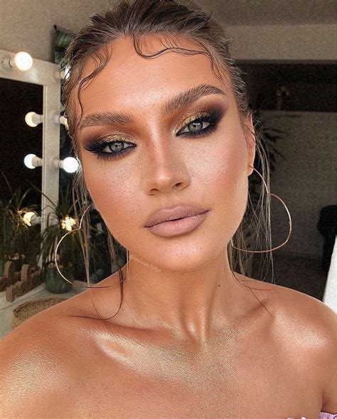 🅱︎🆁🅾︎🅽🆉🆈 Bronze Makeup Look Prom Eye Makeup Glowing Makeup