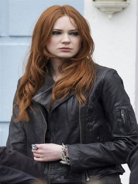 Karen Gillan Doctor Who Leather Jacket