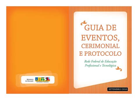 Guia De Eventos Cerimonial E Protocolo