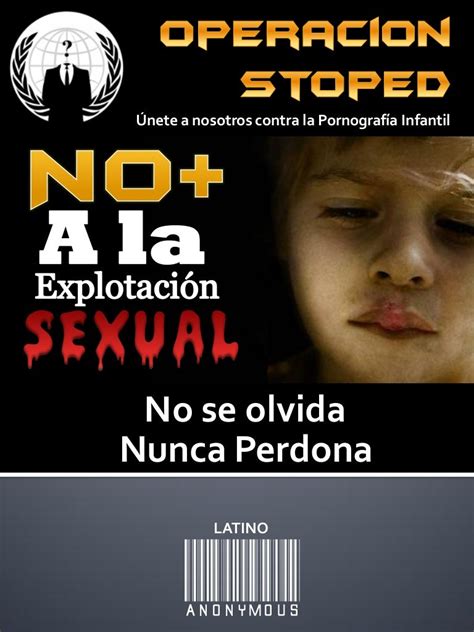 No A La Pornografia Infantil