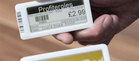 Electronic Shelf Edge Labels For Remote Price Control Fidelity EPoS