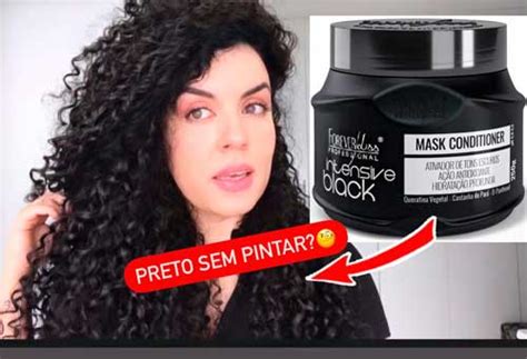 Resenha Matizador Tonalizante Forever Liss Intensive Black Para Cabelos Pretos Luiza Costa Cachuda