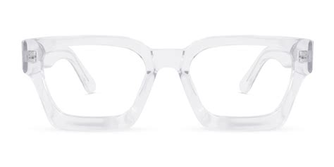 Abram 4 Clear Square Glasses Specscart