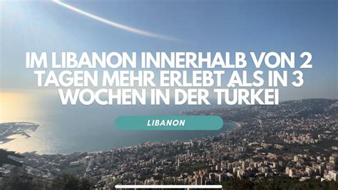 Im Libanon Innerhalb Von Tagen Mehr Erlebt Als In Wochen In Der