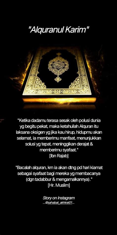 Amalkan Al Quran Sebagai Pedoman Beautiful Surah Islami