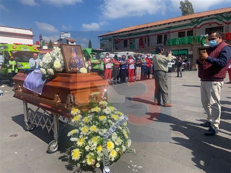 Despiden con honores al Comandante Ariel Pérez Baca fundador de los