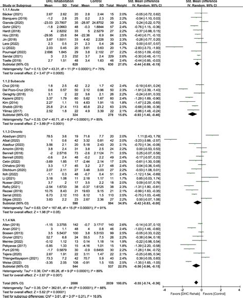 Systematic Review Meta Analysis Of Patient Reported Outcome Jpr