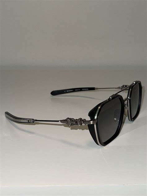 Chrome Hearts Chrome Hearts Hotation Sunglasses Silver Grailed