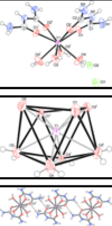 Fragment Of A 100 Chain Of Cations In I With The Hydrogen Bonds