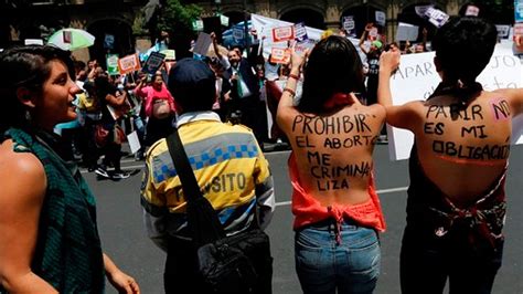 Feministas Protestan Para Despenalizar Aborto Tras Negativa De La Scjn