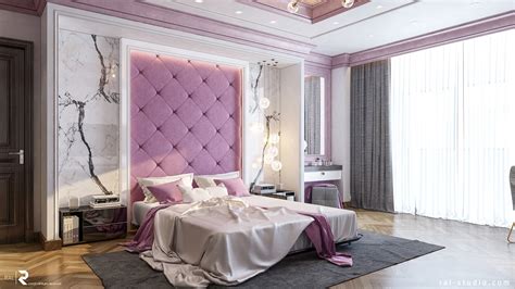 PURPLE GIRLS BEDROOM on Behance