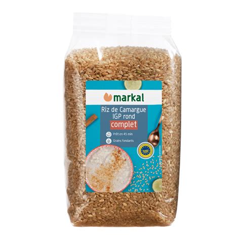 Riz De Camargue Rond Complet Bio Markal