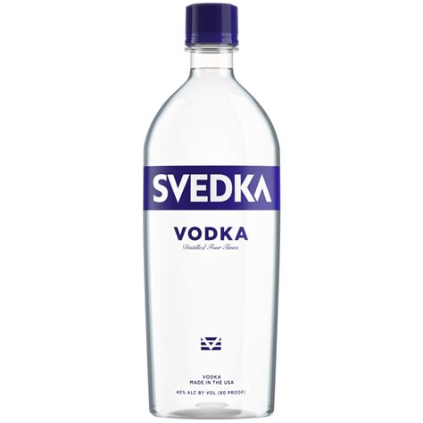 SVEDKA Vodka 750mL Plastic Bottle – Crown Wine and Spirits