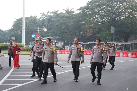 Personel Polri Dikerahkan Kawal Aksi Bela Palestina Di Kedubes As