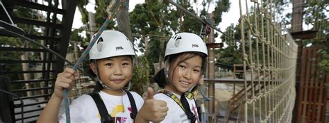 Forest Adventure Singapore’s first and only Treetop obstacle course!