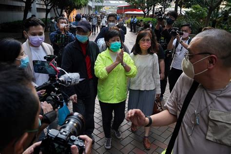 21 Hong Kong Activists Remain In Custody After Court Rejects Bail Appeals