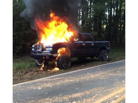 Fire pickup truck Robbins CP owner - Sandhills Sentinel