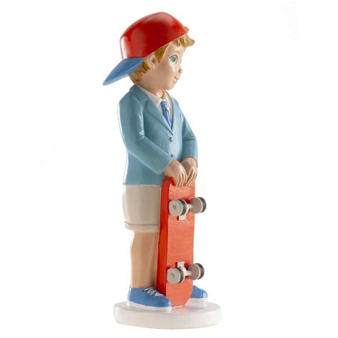 Topfigur Konfirmand Dreng Med Skateboard Dekora Bagebixen Dk