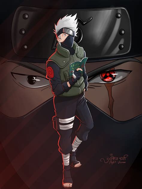 Artstation Kakashi Fan Art