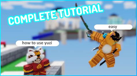 Full Guide On How To Use Yuzi Roblox Bedwars Youtube