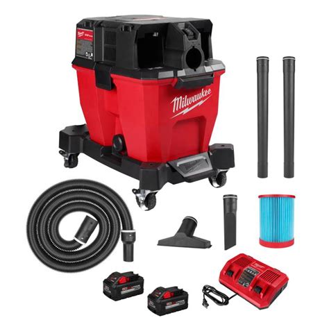 Milwaukee M Fuel Gal Dual Battery Wet Dry Cordless Vacuum Kit By