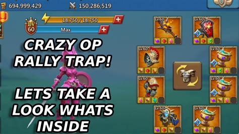 Insane Mythic Champ Rally Trap Mini Lead Account Overview Lords